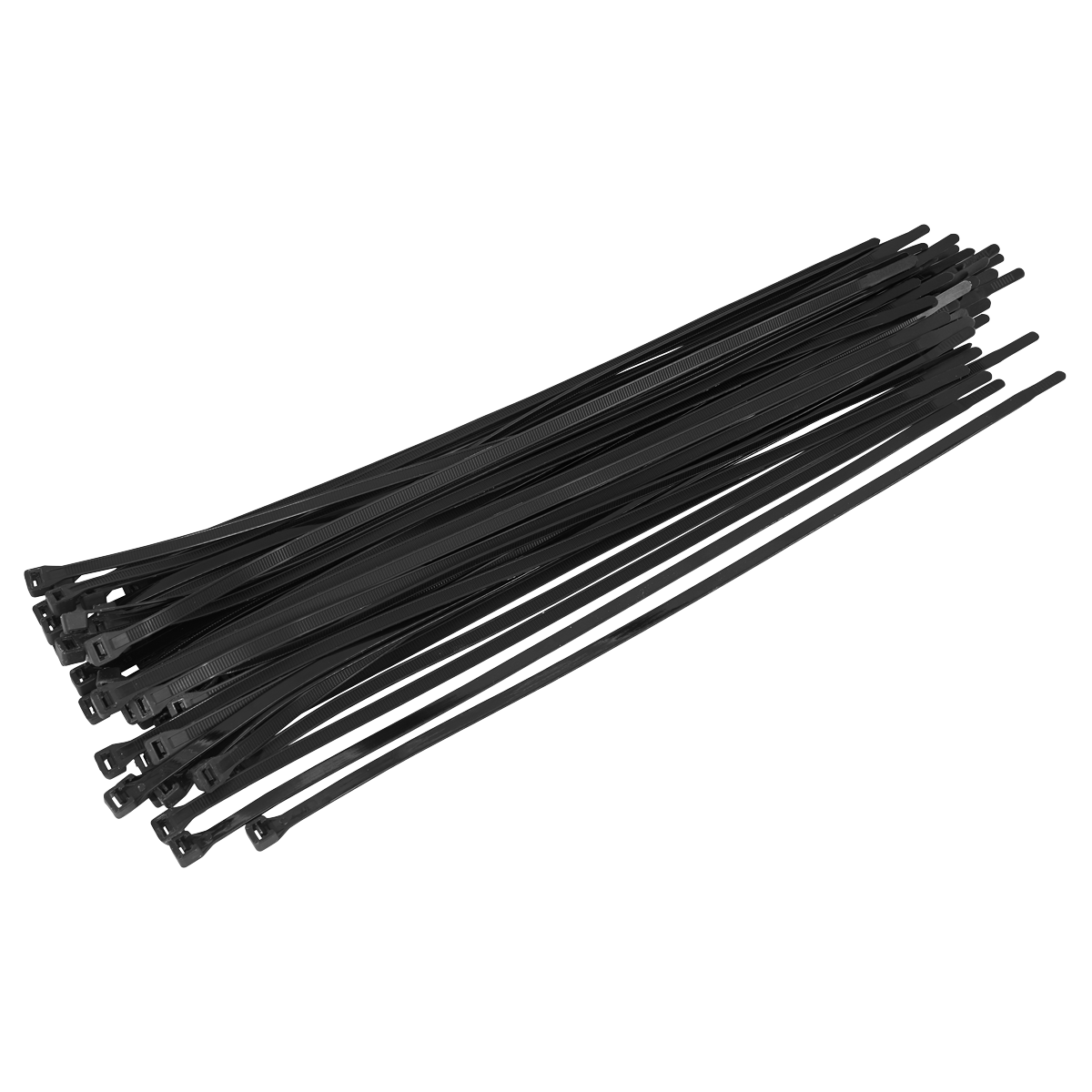 Sealey CT45076P50 Cable Tie 450 x 7.6mm, Black - Pack of 50