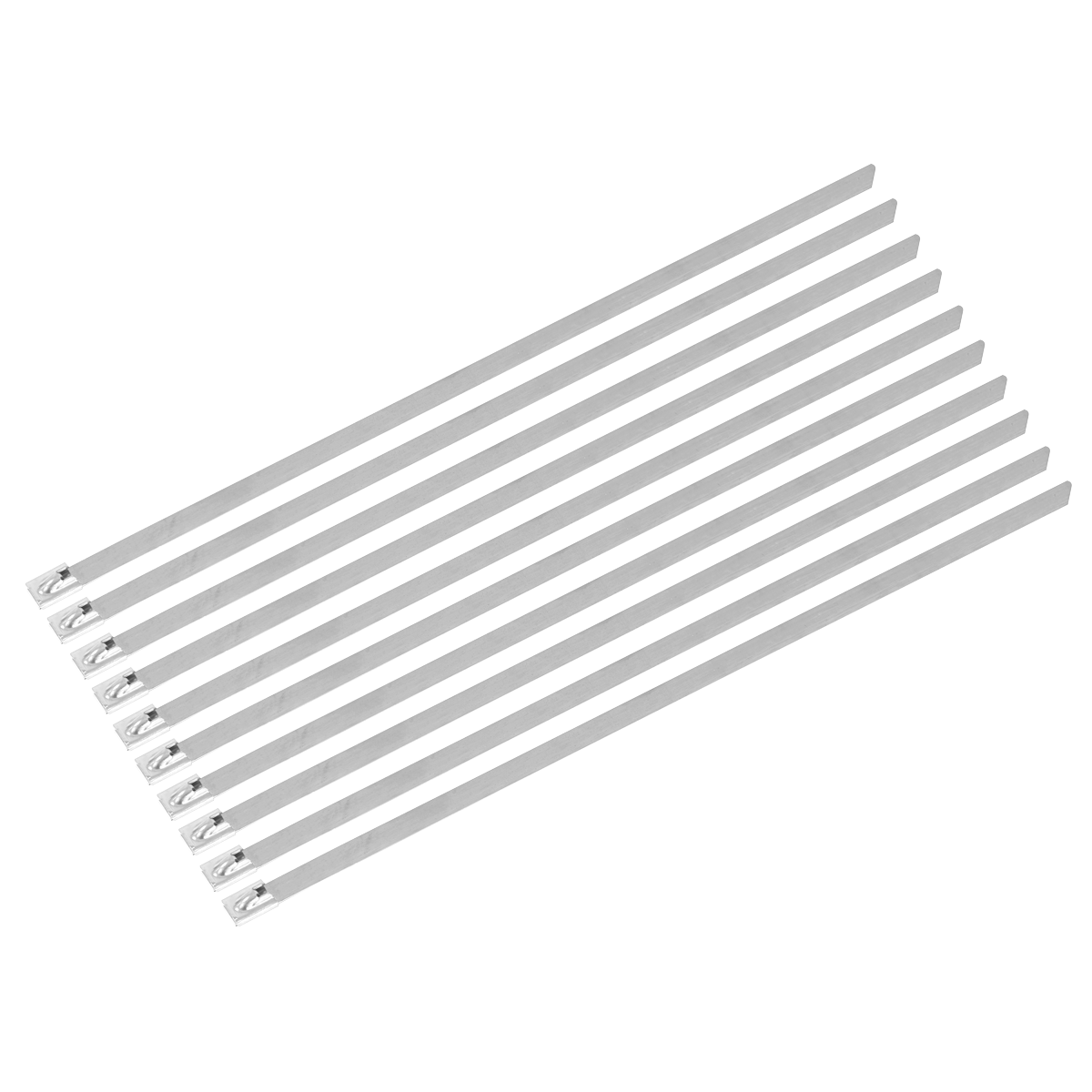 Sealey CTSS379 Stainless Steel Cable Tie 300mm x 7.9mm - Pack of 100
