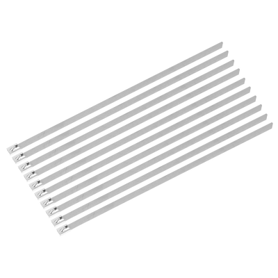 Sealey CTSS379 Stainless Steel Cable Tie 300mm x 7.9mm - Pack of 100