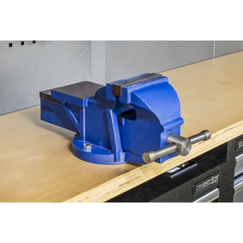 Sealey CV125XT Professional Heavy-Duty Fixed Base Vice 125mm - additional view 4