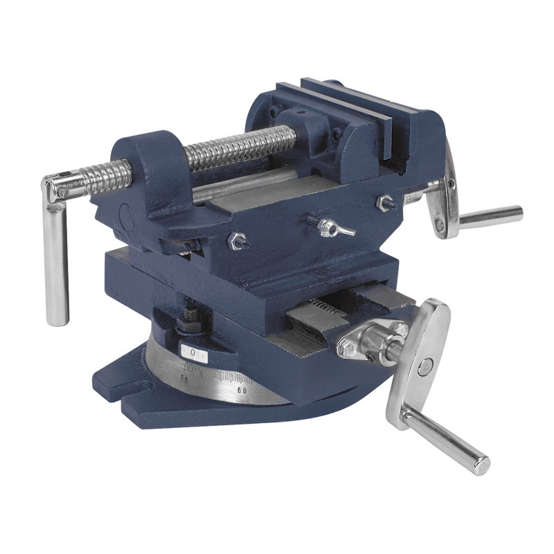 Sealey CV4 Compound Cross Vice 100mm