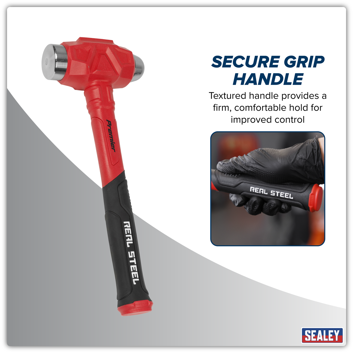 Sealey DBH32 Premier Dead Blow Ball Pein Hammer 32oz - additional view 5