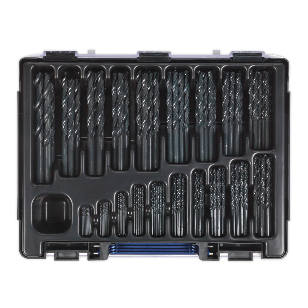 Sealey DBS170RF HSS Roll Forged Drill Bit Assortment 1-10mm 170pc - additional view 2