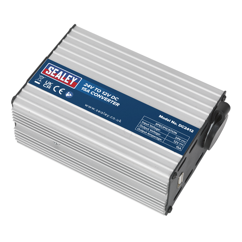 Sealey DC2412 Converter 24V to 12V DC 15A - additional view 3