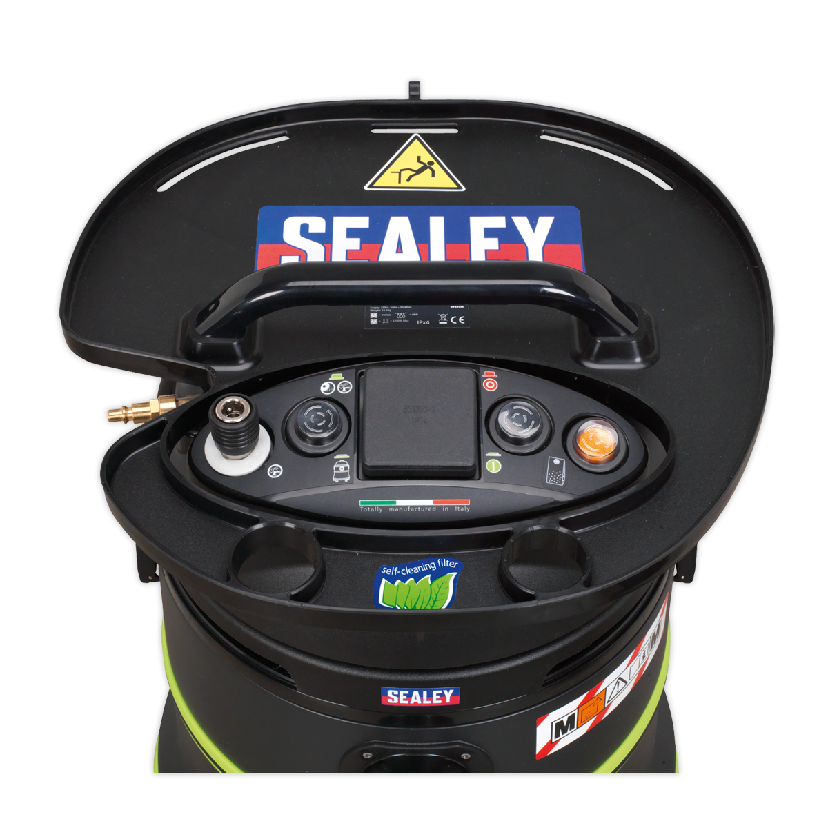 Sealey DFS35M M Class Dust-Free Industrial Wet & Dry Vacuum Cleaner 35L with Autostart for Air/Electric - additional view 8