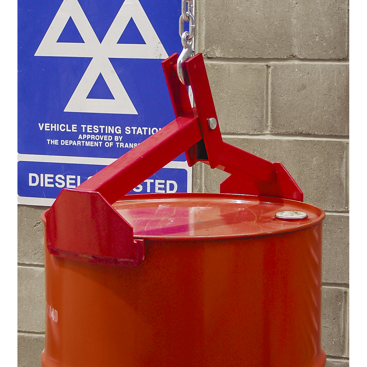 Sealey DG01 Drum Lifter 350kg Capacity - additional view 2