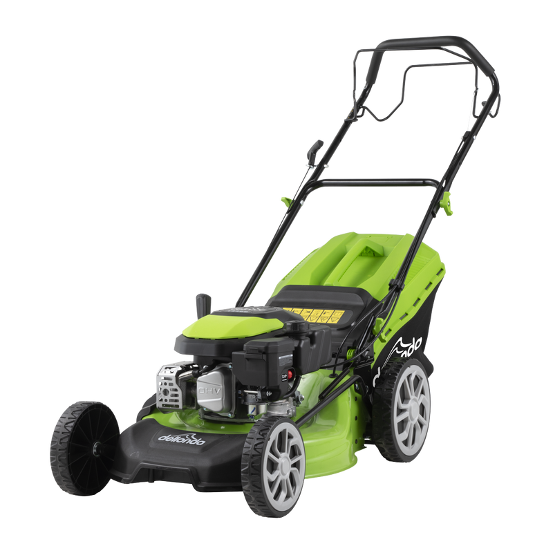 Dellonda DG101 Self-Propelled Petrol Lawnmower Grass Cutter with Height Adjustment & Grass Bag 144cc - additional view 2