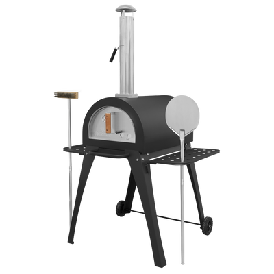 Dellonda DG103 Outdoor Wood-Fired Pizza Oven & Smoker