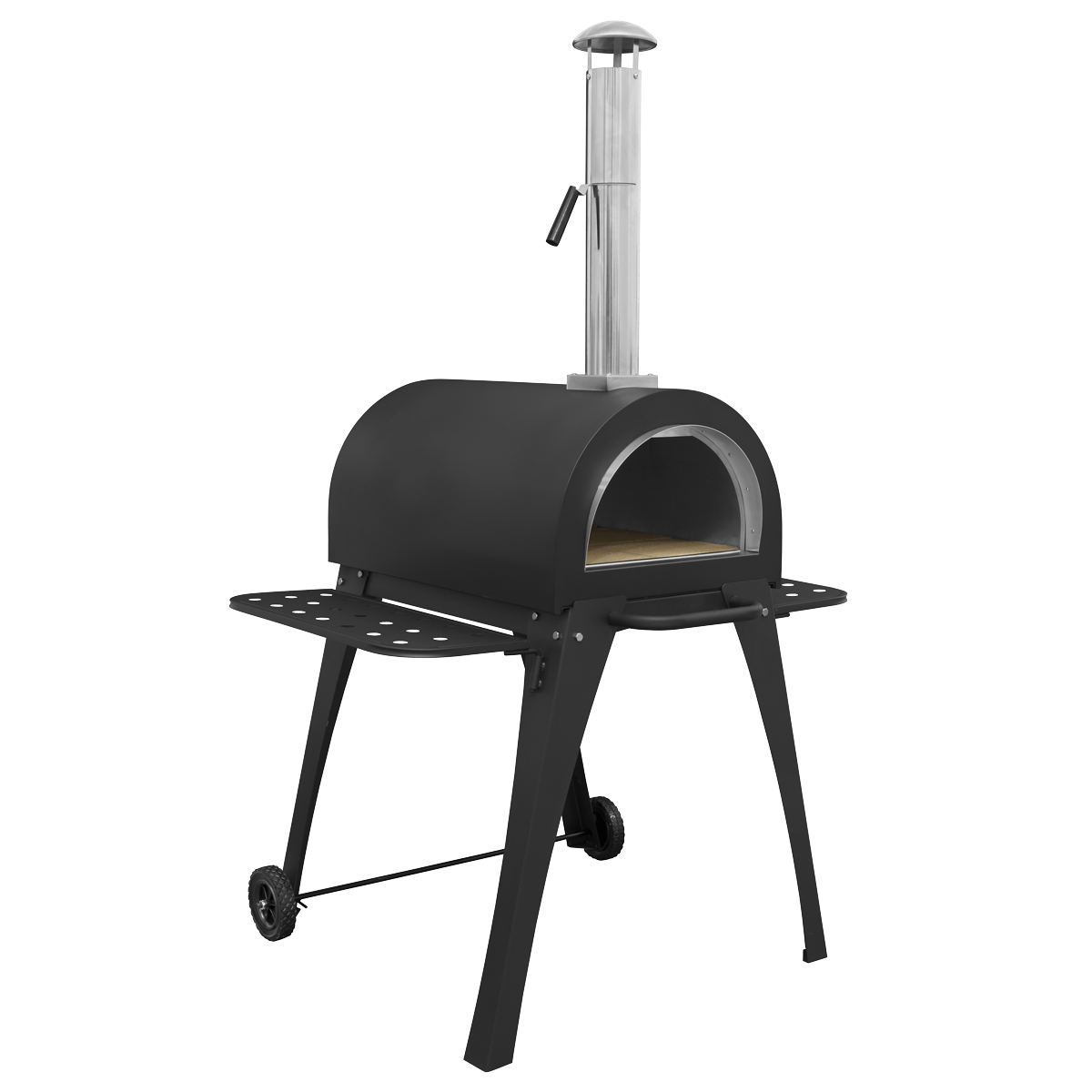 Dellonda DG103 Outdoor Wood-Fired Pizza Oven & Smoker - additional view 15