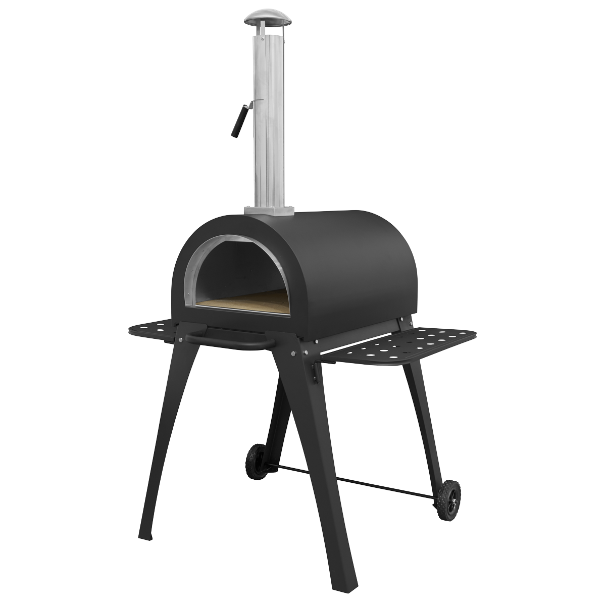 Dellonda DG103 Outdoor Wood-Fired Pizza Oven & Smoker - additional view 16