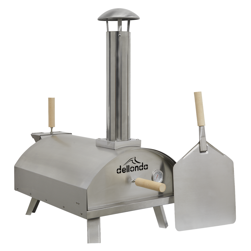 Dellonda DG11 Wood-Fired Pizza Oven 14" - Stainless Steel - additional view 5