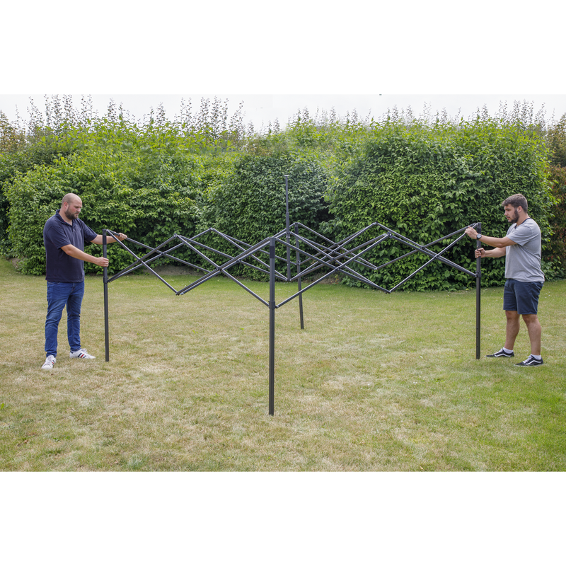 Dellonda DG131 Premium 3 x 3m Pop-Up Gazebo, PVC Coated, Water-Resistant Fabric, Supplied with Carry - additional view 17