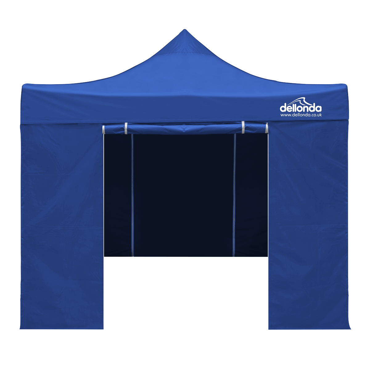 Dellonda DG161 Premium 2x2m Pop-Up Gazebo & Side Walls, PVC Coated, Water-Resistant Fabric, Supplied with - additional view 3