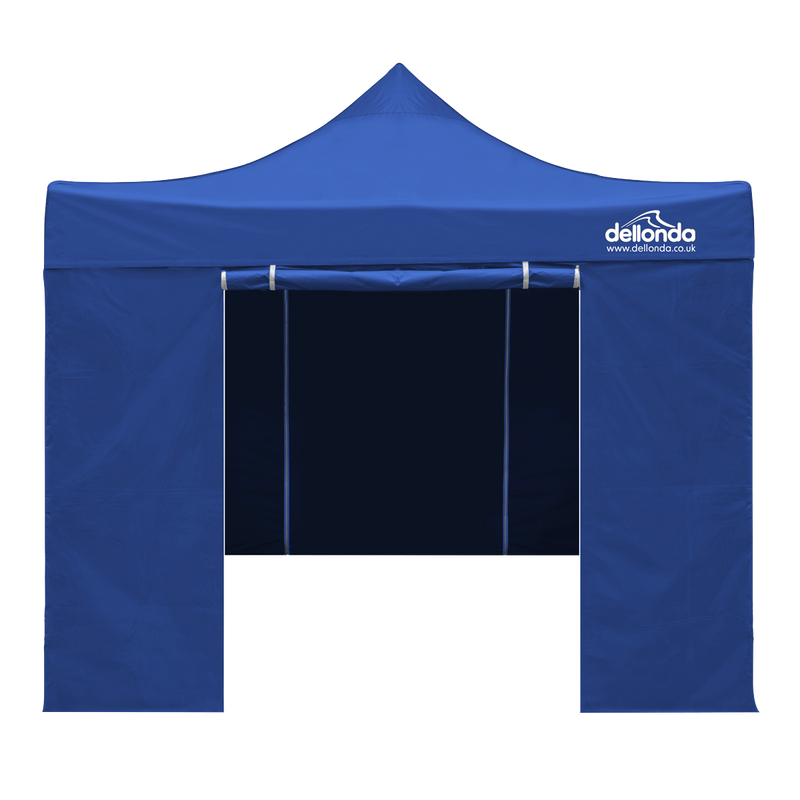 Dellonda DG165 Premium 3x3m Pop-Up Gazebo & Side Walls, PVC Coated, Water-Resistant Fabric with Carry - additional view 3