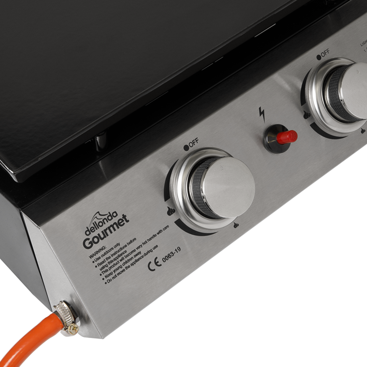 Dellonda DG21 2 Burner Portable Gas Plancha - additional view 7