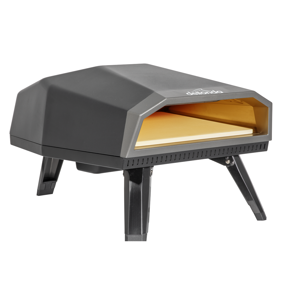 Dellonda DG257 Gas Pizza Oven with Water-Resistant Cover/Carry Bag & 12" Pizza Peel