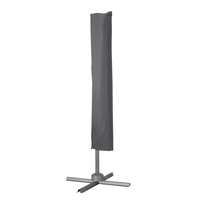 Dellonda DG267 Cantilever Parasol with 360° Rotation, Tilt & Cover 3m - Grey - additional view 12