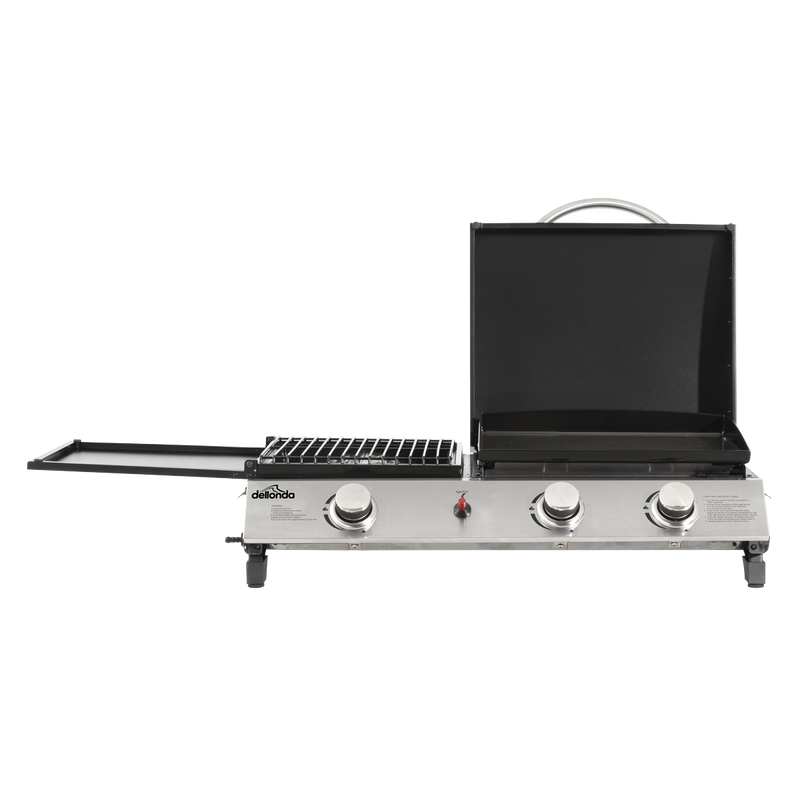 Dellonda DG276 3 Burner Stainless Steel Portable Gas Plancha/Grill 8.5kW - additional view 13