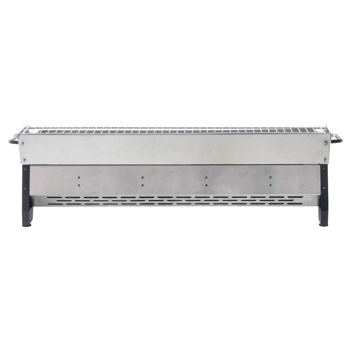 Dellonda DG277 4 Burner Stainless Steel Portable Gas Plancha with Warming Rack 10kW - additional view 4