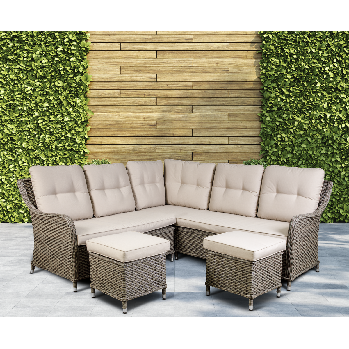 Dellonda DG72 Chester Rattan Wicker Outdoor Furniture - additional view 7