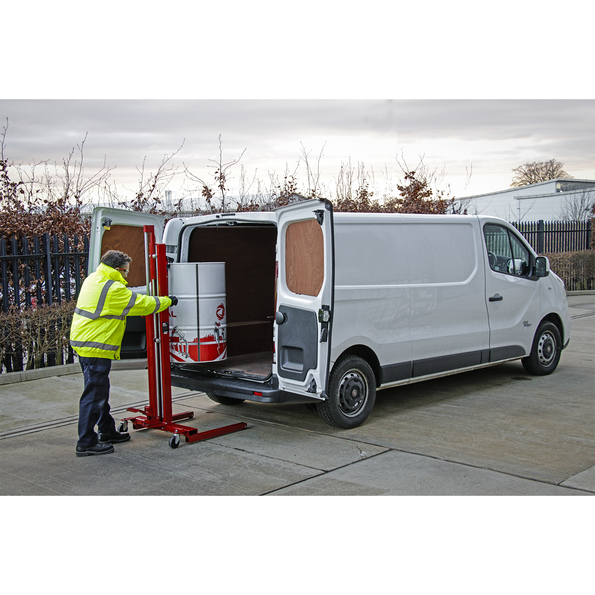 Sealey DH03 Hydraulic Drum Truck & Van Loader 205L - additional view 6