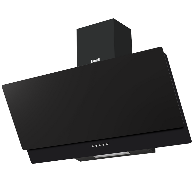 Baridi DH106 Angled Chimney Cooker Hood with Carbon Filters & LED Lamp 90cm, Energy Class A - Black - additional view 16