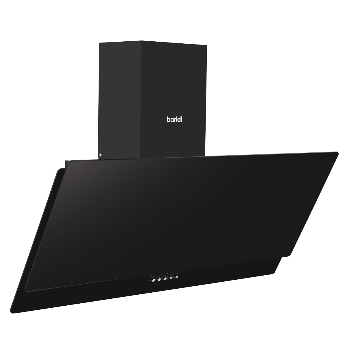 Baridi DH106 Angled Chimney Cooker Hood with Carbon Filters & LED Lamp 90cm, Energy Class A - Black - additional view 14