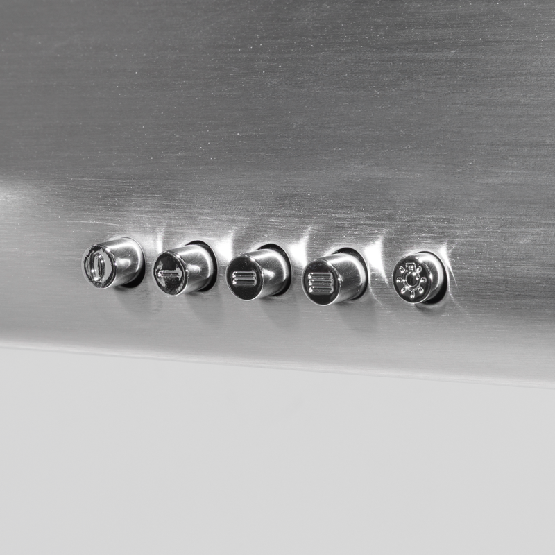 Baridi DH108 Visor Cooker Hood Extractor Fan 60cm - Stainless Steel - additional view 5
