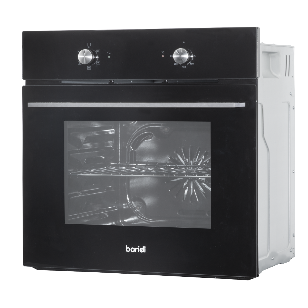 Baridi DH124 Integrated Fan-Assisted Electric Oven 60cm 55L Capacity - Black - additional view 9