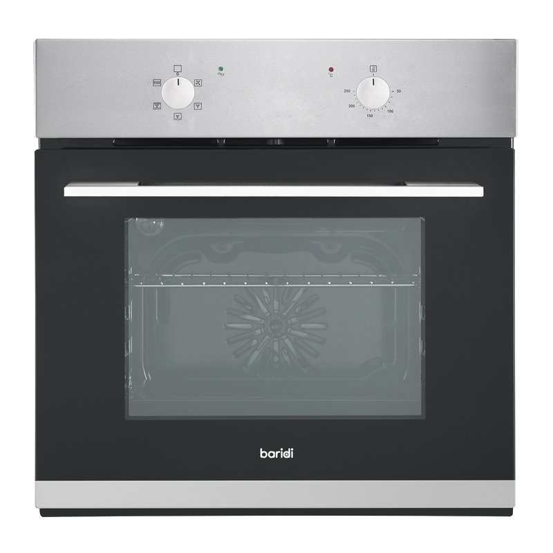 Baridi DH125 Integrated Fan-Assisted Electric Oven 60cm 55L Capacity - Black/Stainless Steel - additional view 2