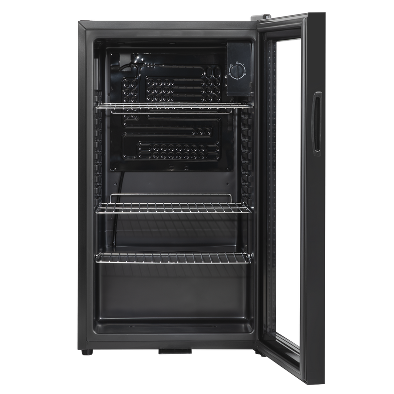 Baridi DH13 Undercounter Drinks, Beer & Wine Fridge with Wire Shelves, Internal Light & Security Lock 85L - additional view 8