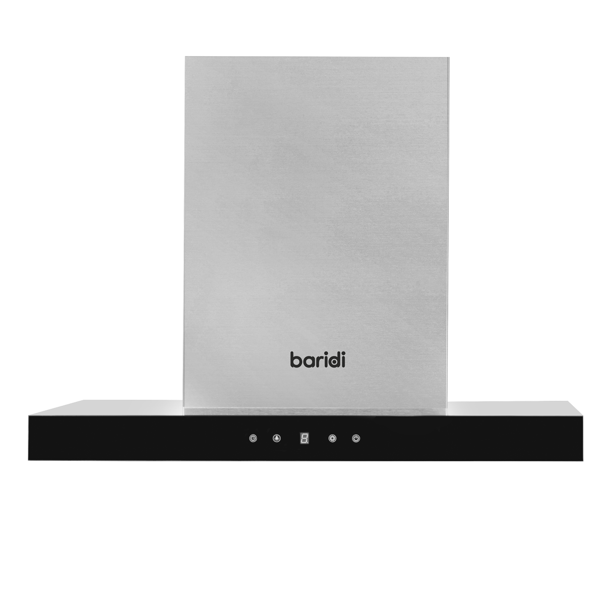 Baridi DH130 T-Shape Chimney Cooker Hood with Carbon Filters 60cm - Stainless Steel - additional view 17