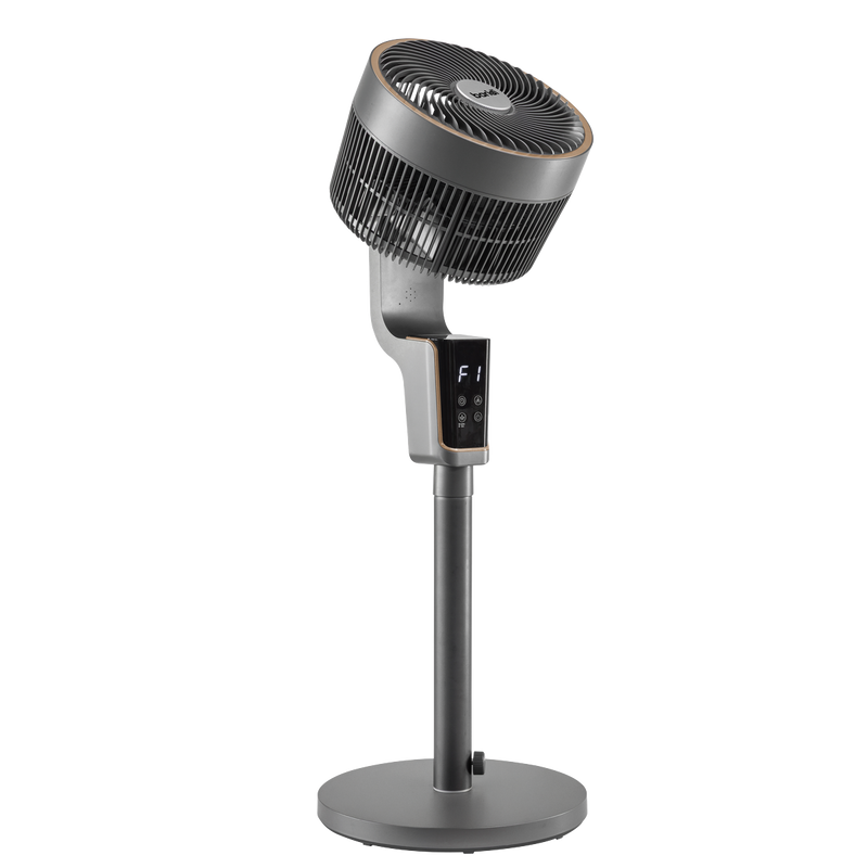 Baridi DH141 12" Pedestal Fan with Remote Control & 12hr Timer 230V - Grey - additional view 5