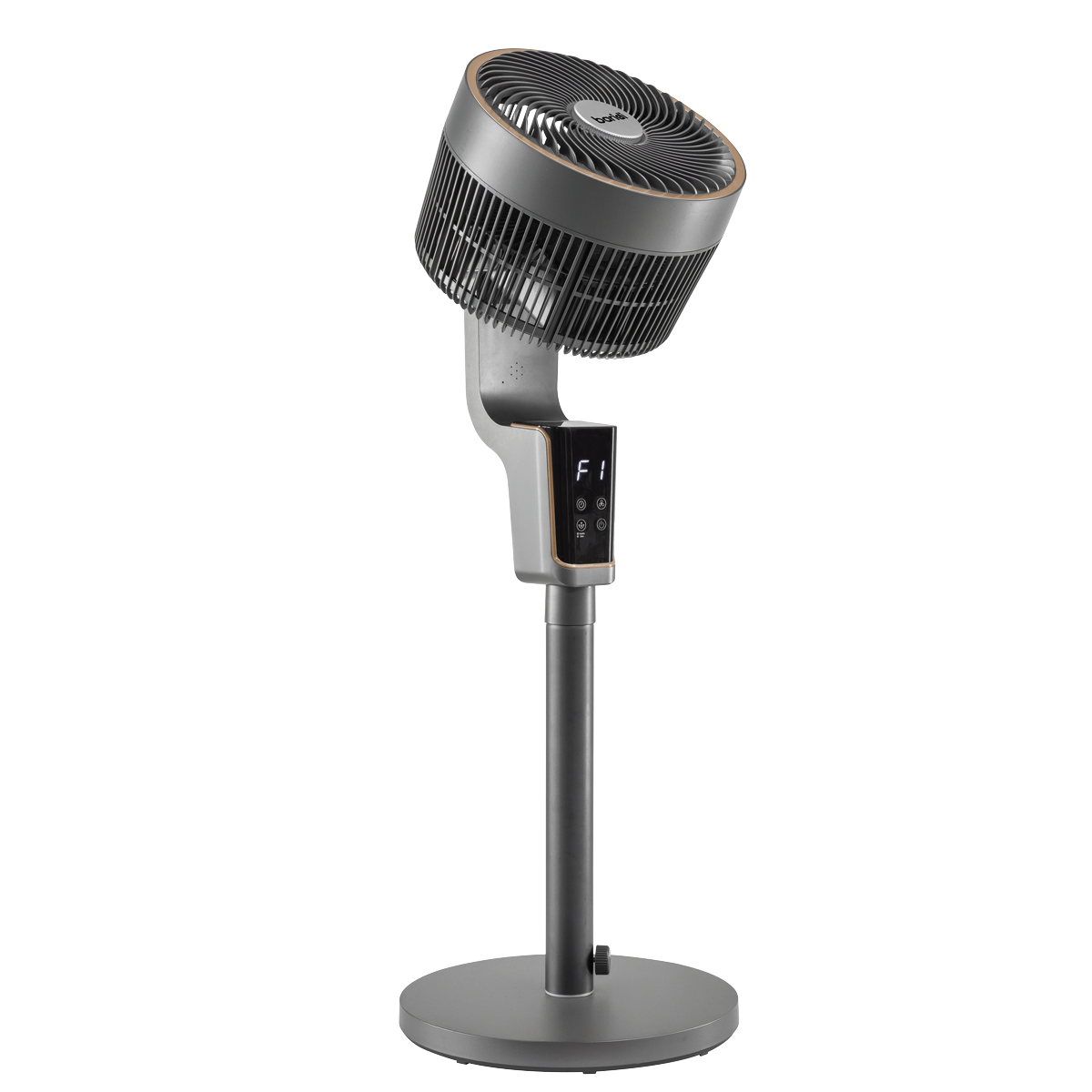 Baridi DH141 12" Pedestal Fan with Remote Control & 12hr Timer 230V - Grey - additional view 5