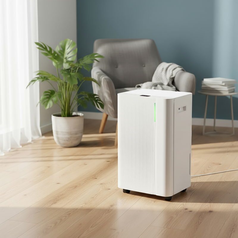 Baridi DH148 Dehumidifier with Digital Display & 24hr Timer 20L - White - additional view 13