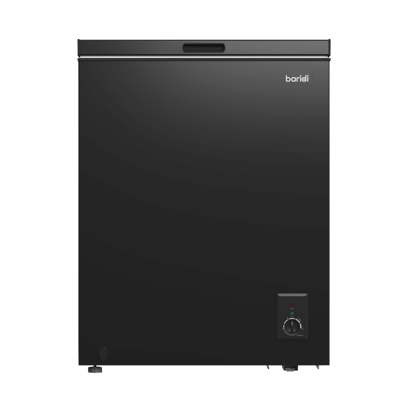 Baridi DH152 Freestanding Chest Freezer 142L Capacity - Black