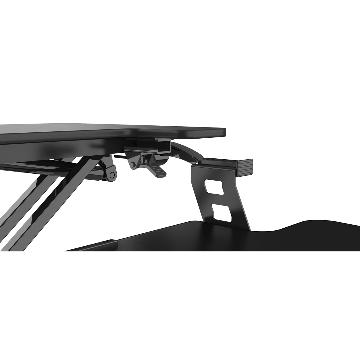 Dellonda DH15 89cm Adjustable-Height Standing Desk Riser 15kg Capacity - additional view 8