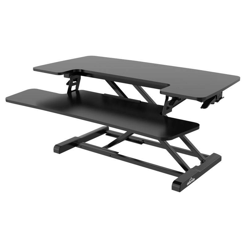 Dellonda DH15 89cm Adjustable-Height Standing Desk Riser 15kg Capacity - additional view 11