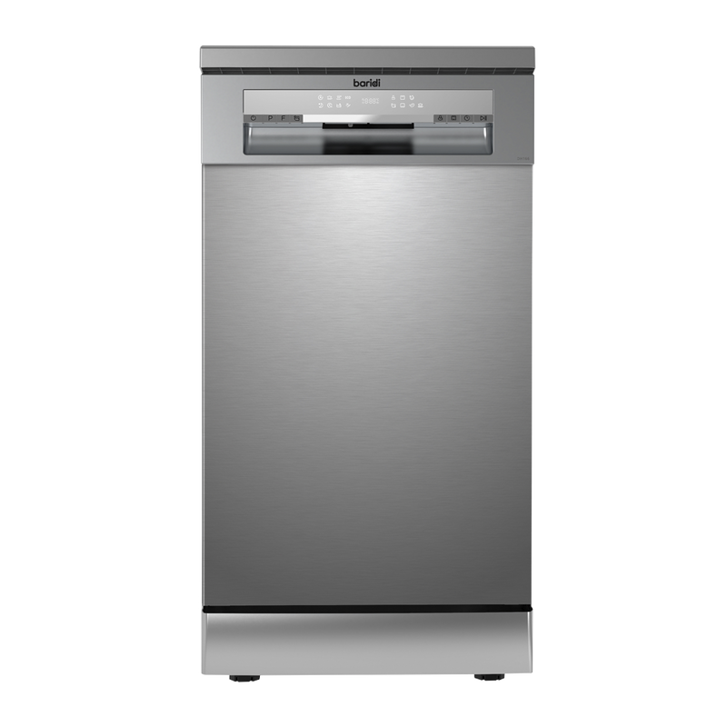 Baridi DH166 Slimline Freestanding Dishwasher 45cm Wide 10 Place Settings - Silver - additional view 5