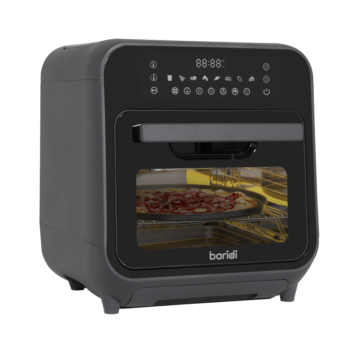 Baridi DH171 Steam Air Fryer Oven 15L Capacity
