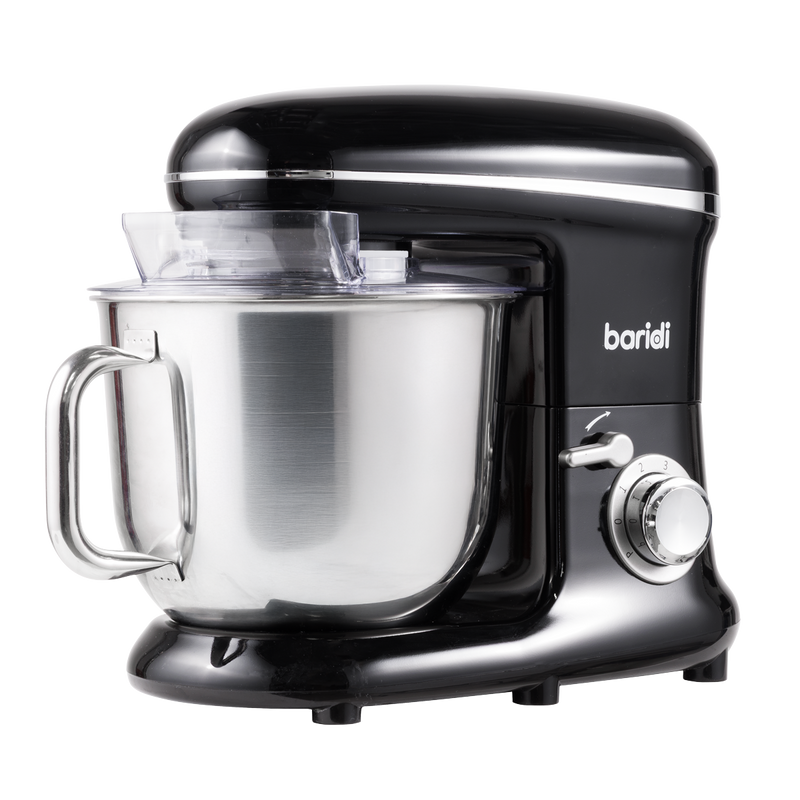 Baridi DH173 1500W Stand Mixer with Accessories 6L - Black