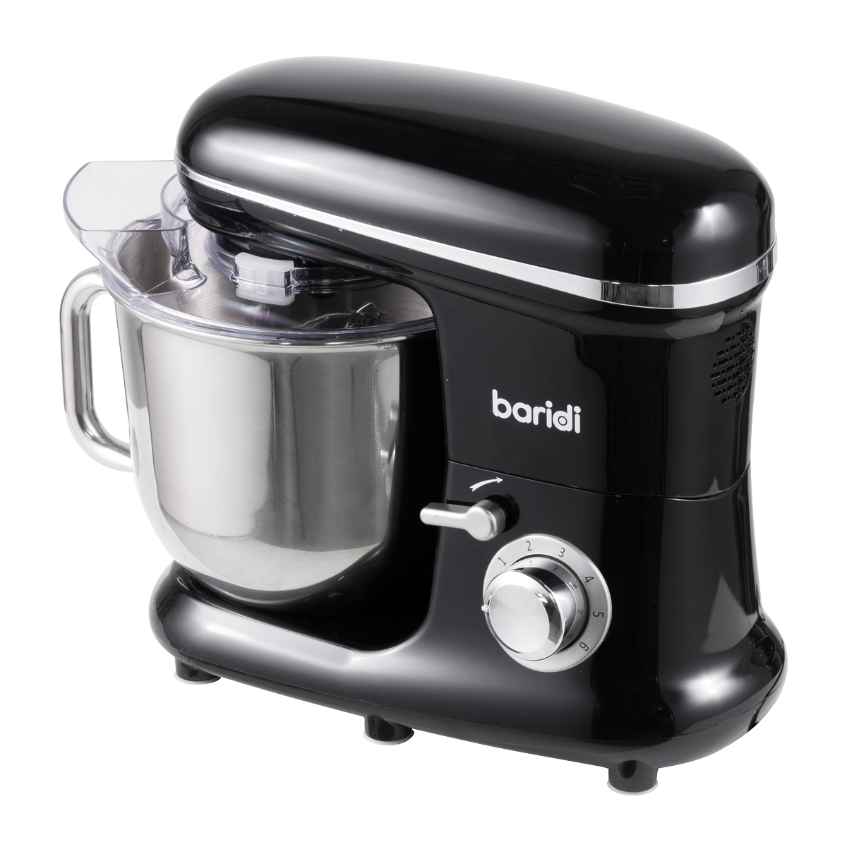 Baridi DH173 1500W Stand Mixer with Accessories 6L - Black - additional view 24