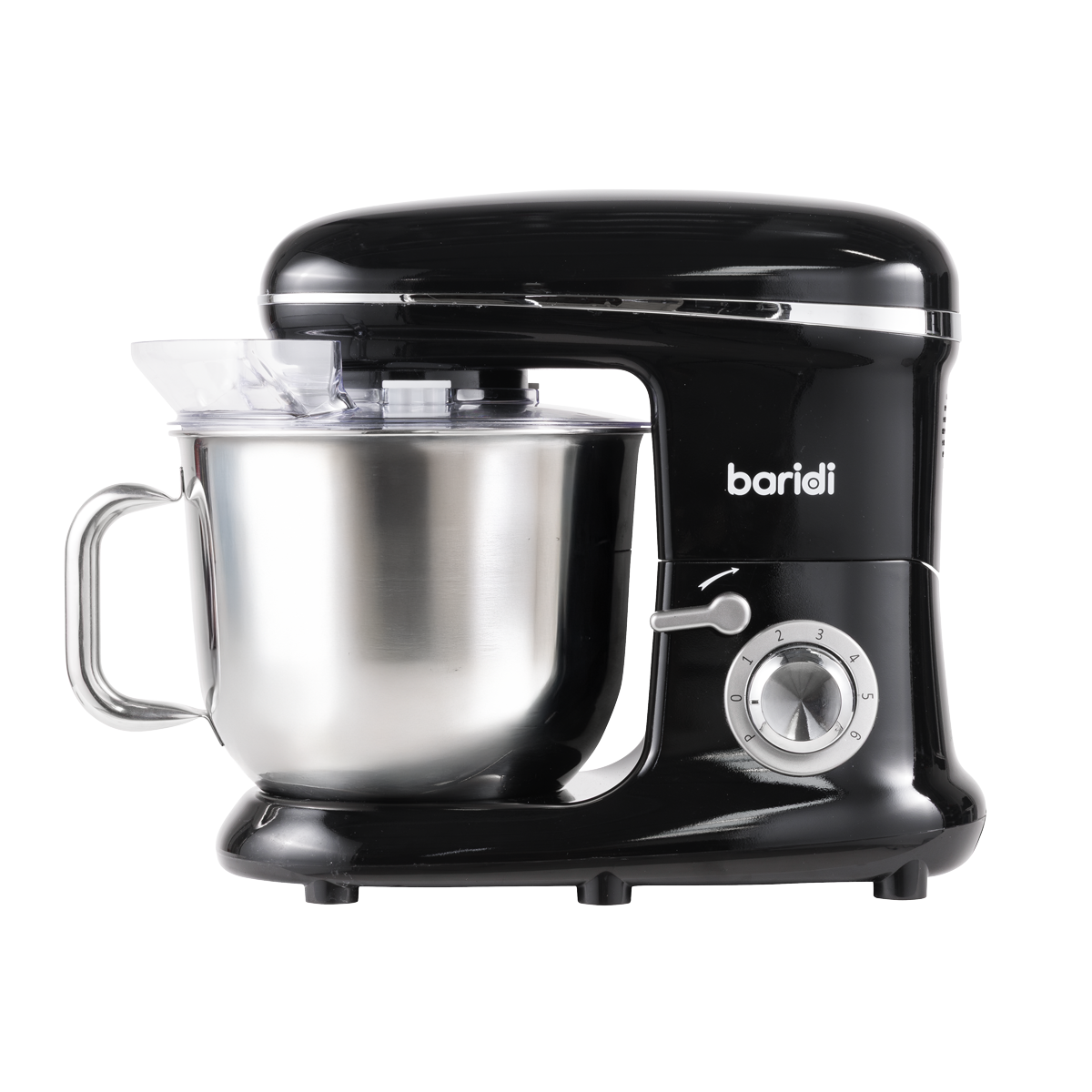 Baridi DH173 1500W Stand Mixer with Accessories 6L - Black - additional view 20