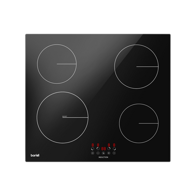 Baridi DH176 Integrated Induction Hob with 4 Cooking Zones 60cm 6800W Output