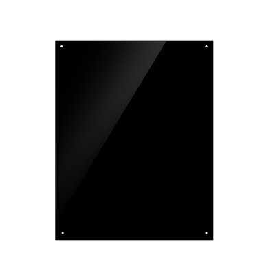 Baridi DH194 Splashback for Cooker Hoods 60 x 75cm - Black
