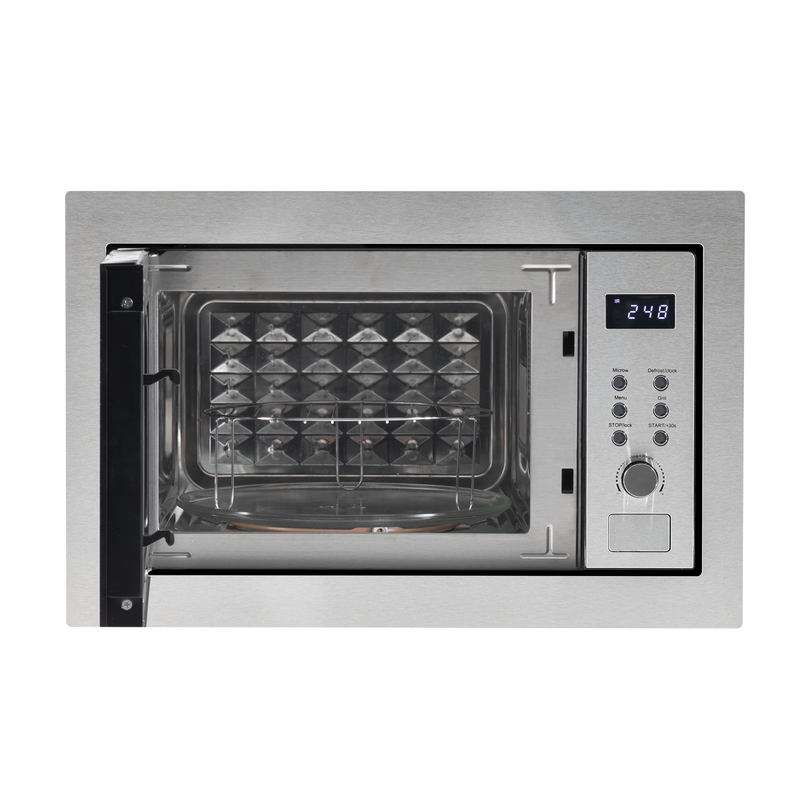 Baridi DH197 Integrated Microwave Oven with Grill 25L Capacity 900W - Stainless Steel - additional view 9