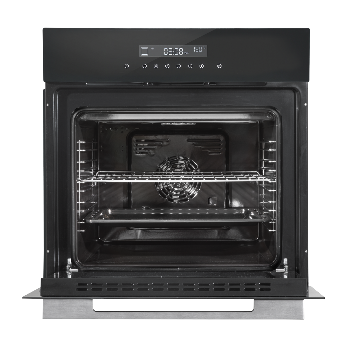 Baridi DH199 Integrated Fan-Assisted Electric Oven 60cm 72L Capacity - Black - additional view 4