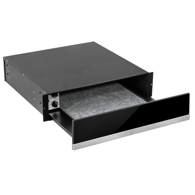 Baridi DH202 Integrated Warming Drawer 60cm - Black/Stainless Steel - additional view 8