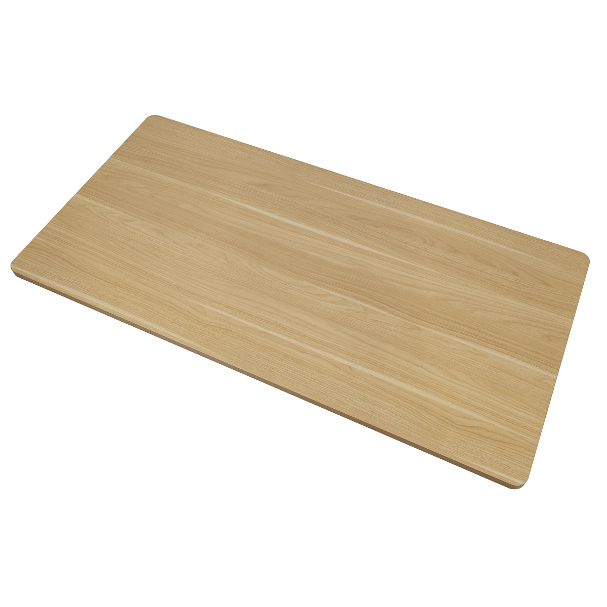 Dellonda DH20 Rectangular Desktop 1400 x 700mm - Oak - additional view 3