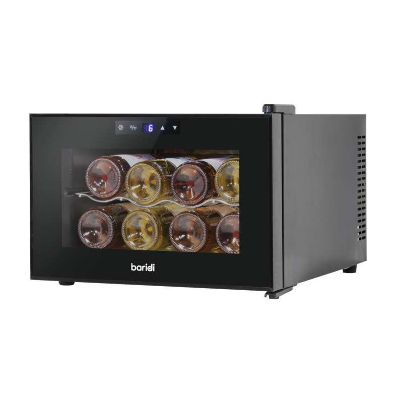 Baridi DH218 8 Bottle Thermoelectric Tabletop Wine Cooler with Touch Control - Black - additional view 4